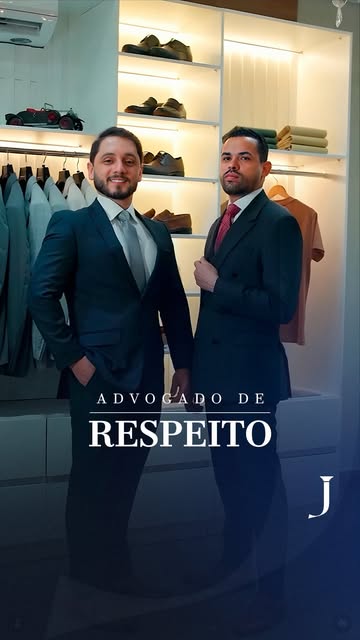 Advogado de respeito em terno Josué Alves